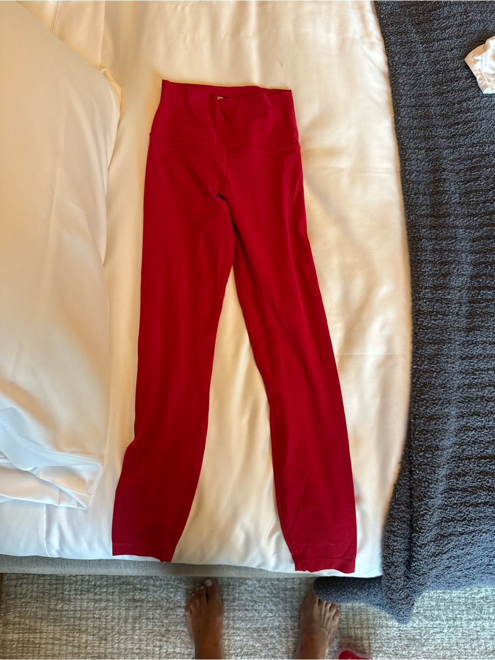 lululemon athletica Women's Red High-Rise Jeggings